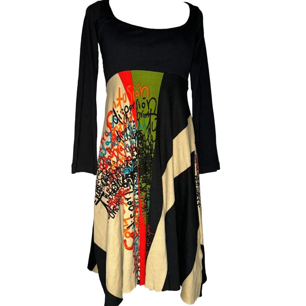 Paramita 100% Cotton Long‑Sleeve Dress